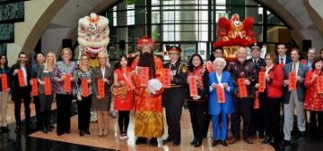 密市华商会新春团拜 政商社区欢聚贺猴年