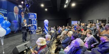 赵成俊竞选办公室开幕 宣布竞逐连任