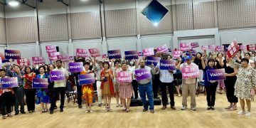 封赖桂霞竞选连任筹款晚会圆满举行