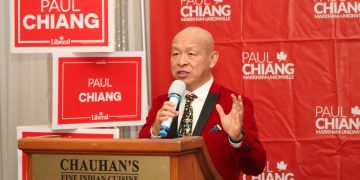 国会议员蒋振宇：加拿大万锦我的家园是最宜居的地方