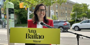 加拿大新华人联合会助选贝·安娜竞选多伦多市长活动纪实