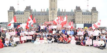 全加华人齐聚渥太华国会山 反思《排华法》百年