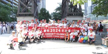 全加华联举行国庆庆祝活动(游行篇)