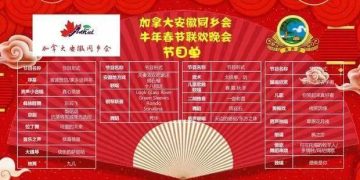 加拿大安徽同乡会2021牛年线上春晚